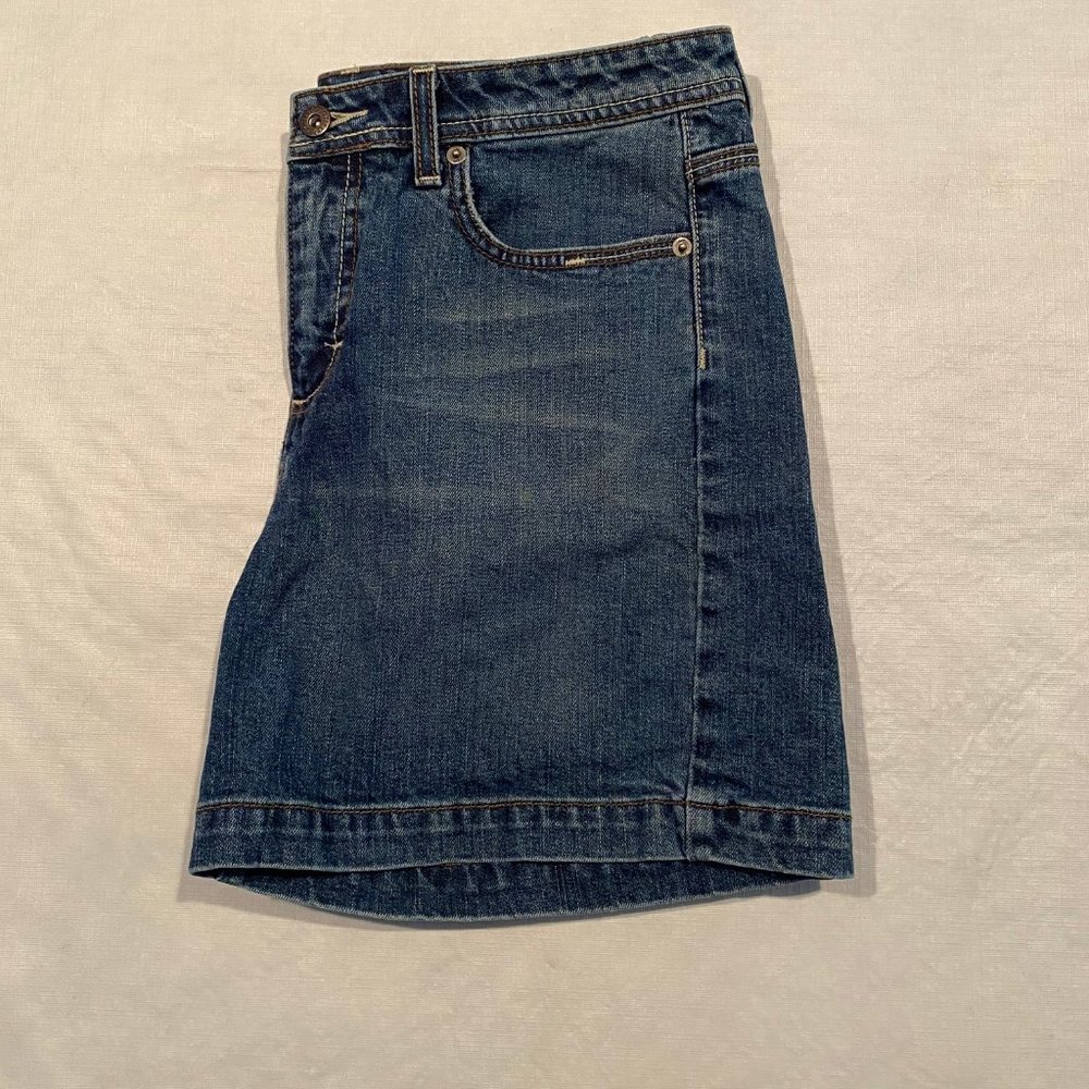 LEE LOWER ON THE WAIST DENIM SHORTS 12M